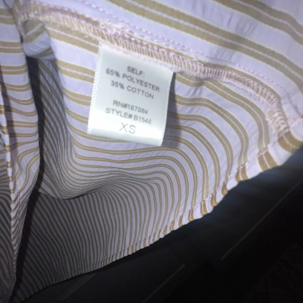 NWT Pomander Place/ Tuckernuck Striped seersucker Finley Flutter Sleeve dress - Picture 5 of 5